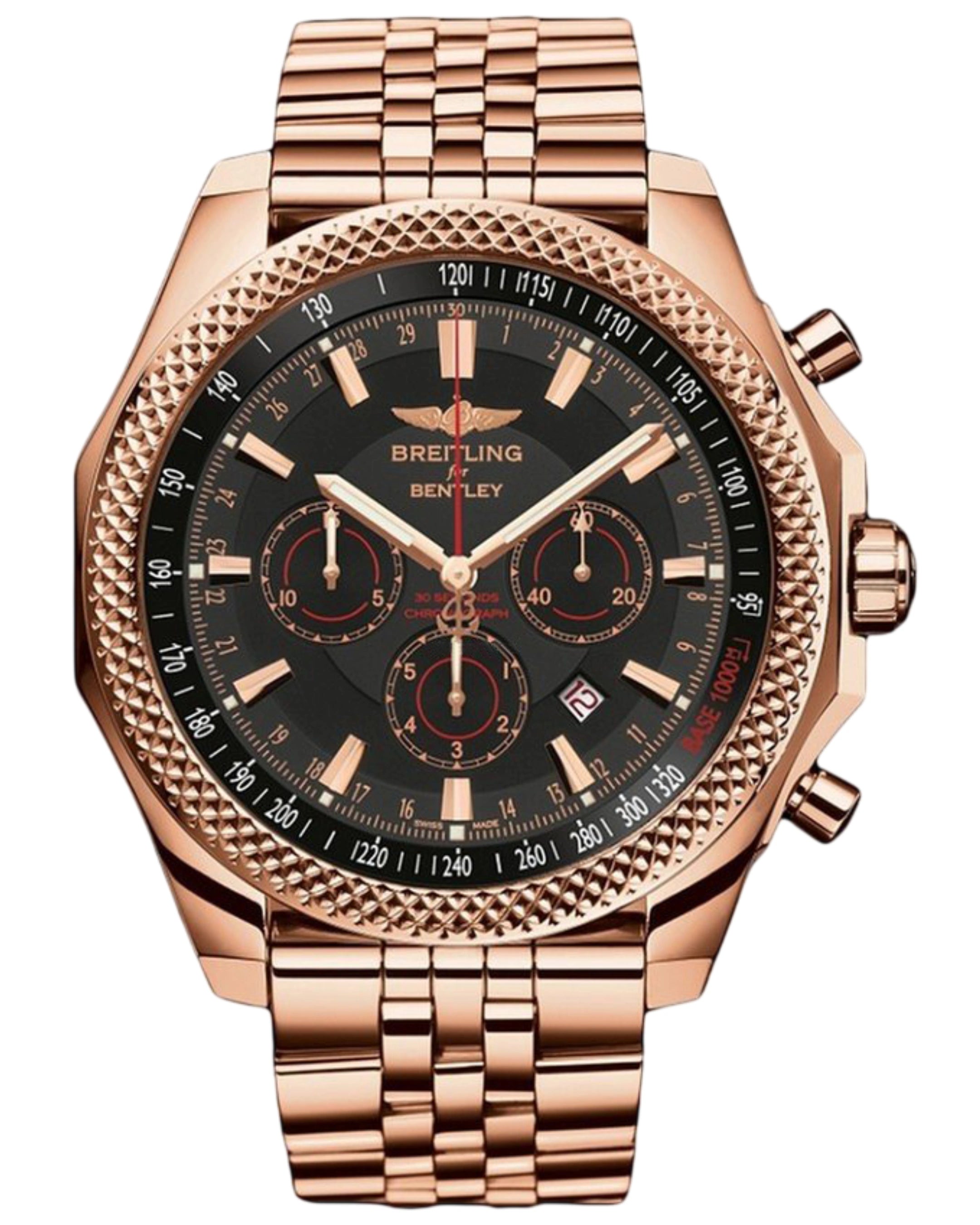Breitling R2536824/BB12/990R FOR BENTLEY MENS WATCH 49M 18K ROSE GOLD