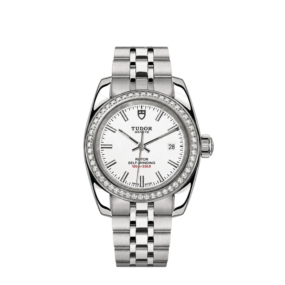 Tudor Classic Date M22020-0010 White Index Dial