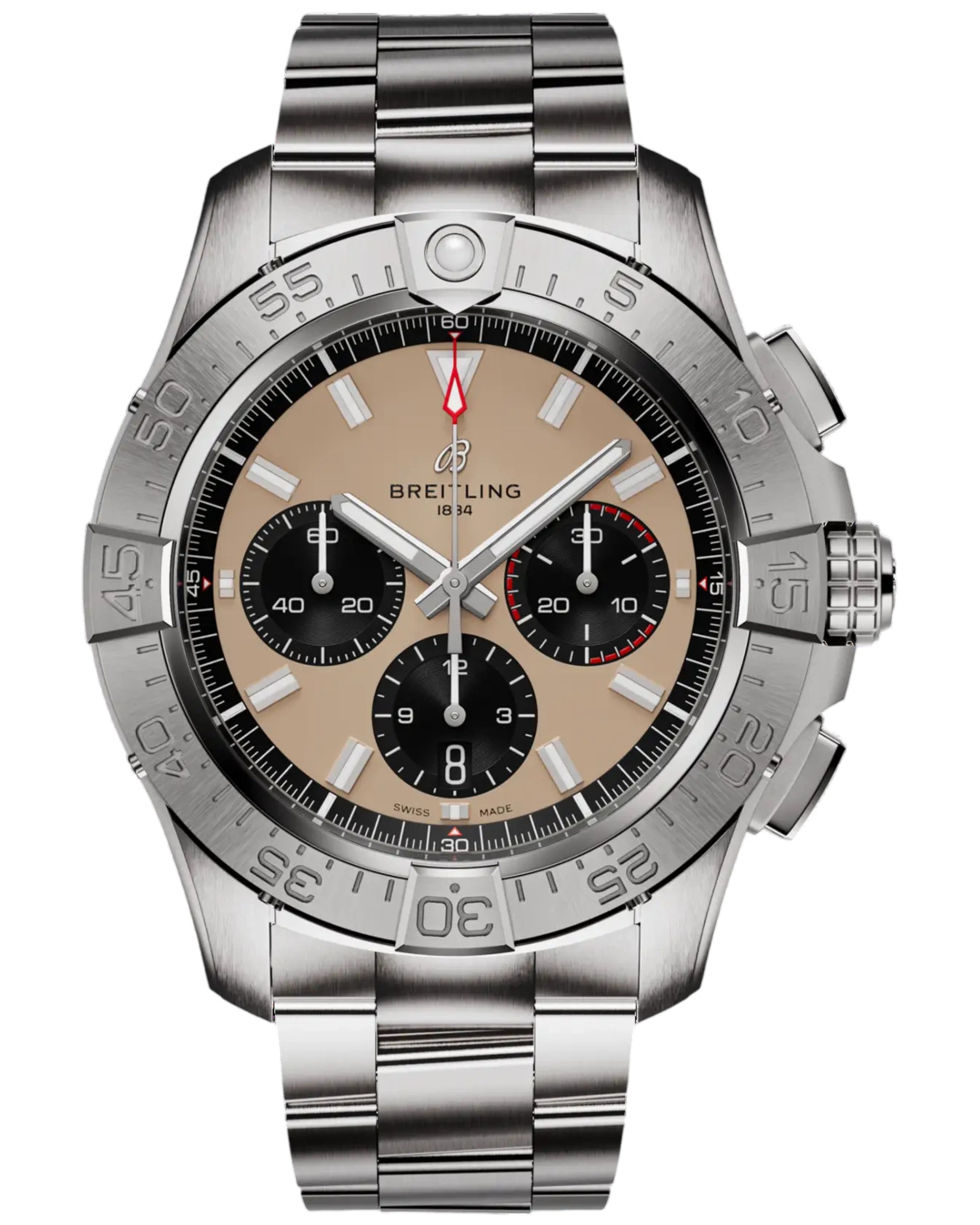 Breitling AB0147101A1A1 AVENGER B01 CHRONOGRAPH 44 BEIGE DIAL