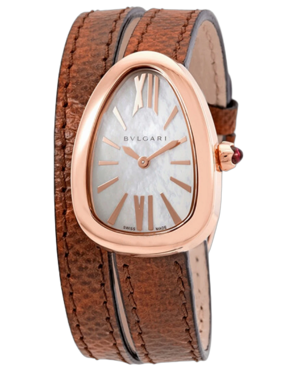 Bvlgari Serpenti Quartz MOP Spiral 102919 32MM