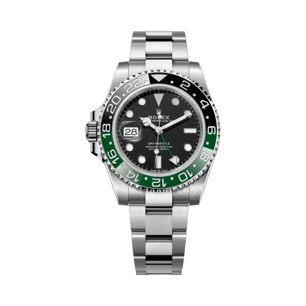 Rolex GMT-Master II Sprite 126720VTNR-0001 Oyster Bracelet Black Dial