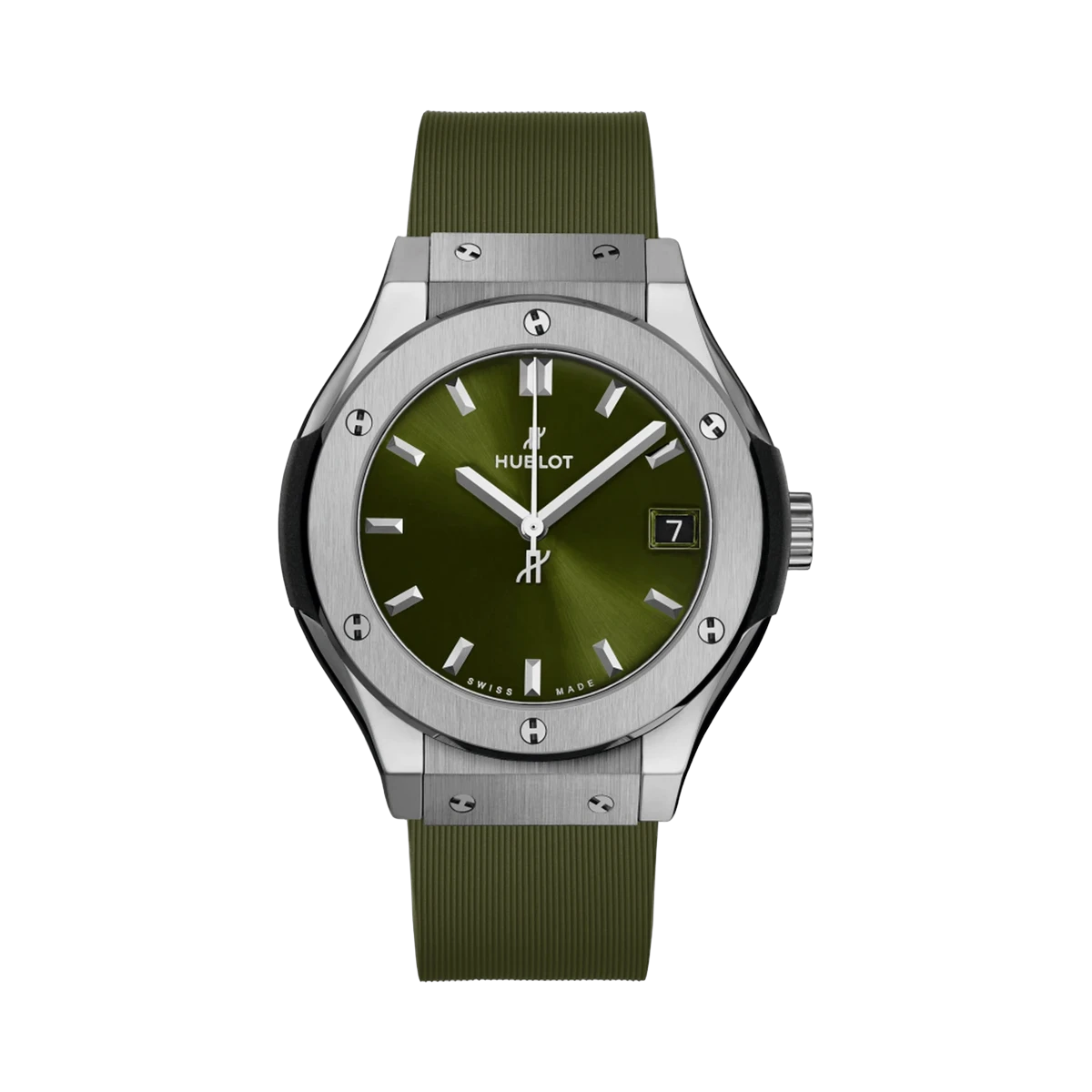 Hublot Classic Fusion 581.NX.8970.RX Titanium Green Automatic 33mm