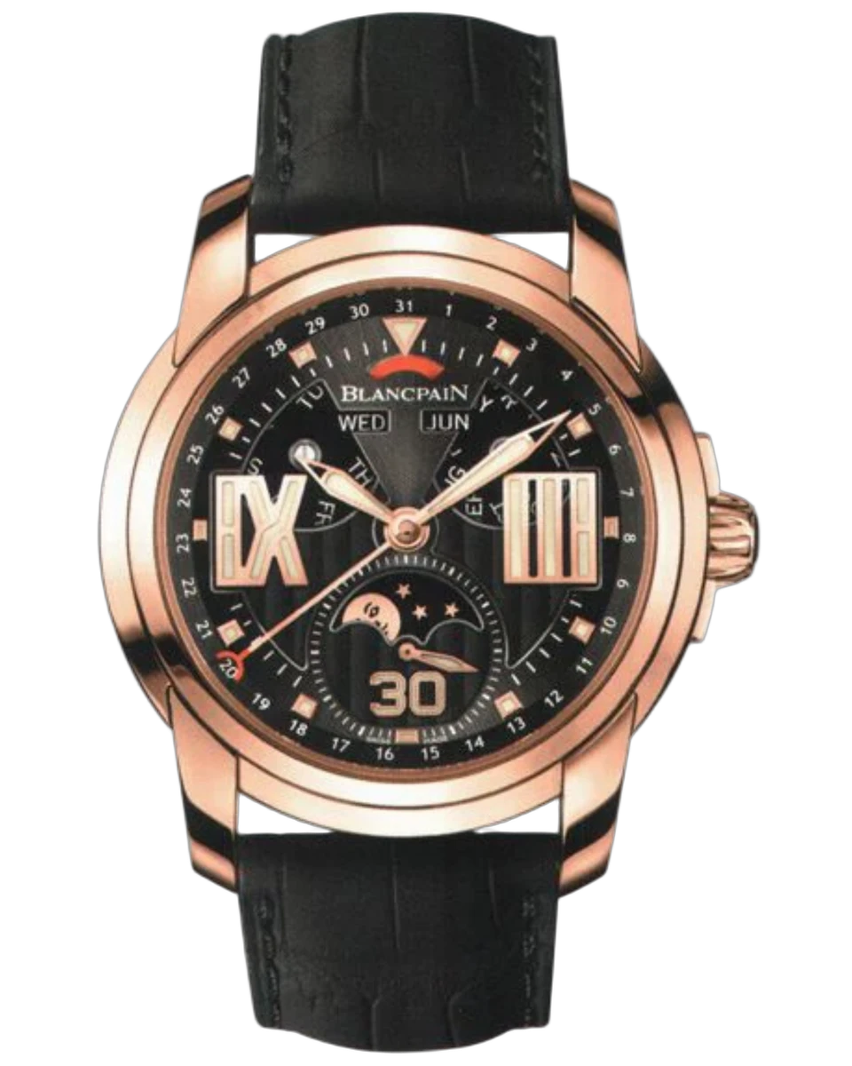 Blancpain L-Evolution Moonphase 8 Days 8866-3630-53B 43.5MM 18K Rose Gold