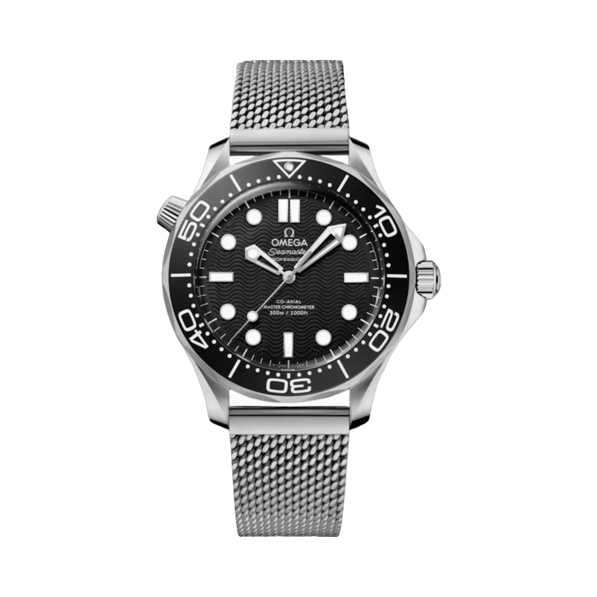 Omega Seamaster Diver 300M 210.30.42.20.01.010 Black Aluminium Dial 42mm Stainless Steel