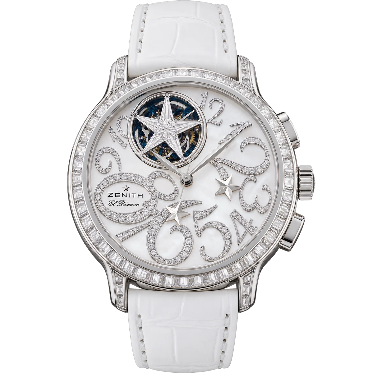 Zenith Star 18Kt White Gold 40Mm Men's Watch 45.0242.4029/80.C602