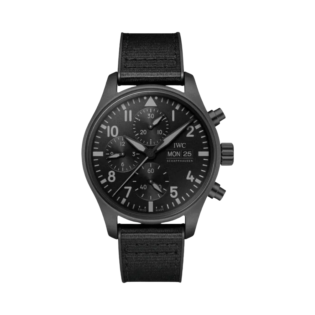 IWC Pilot Watch IW388106 Chronograph 41 Top Gun Black Dial