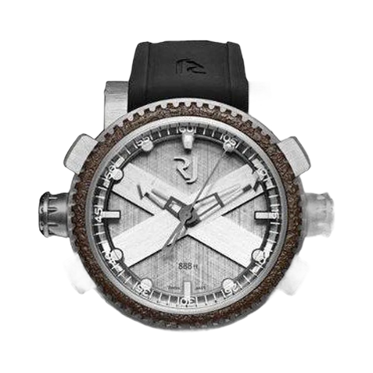 Romain Jerome Titanic DNA RJ.T.AU.DI.003.01 Metal Octopus 46mm Herrenuhr aus Edelstahl