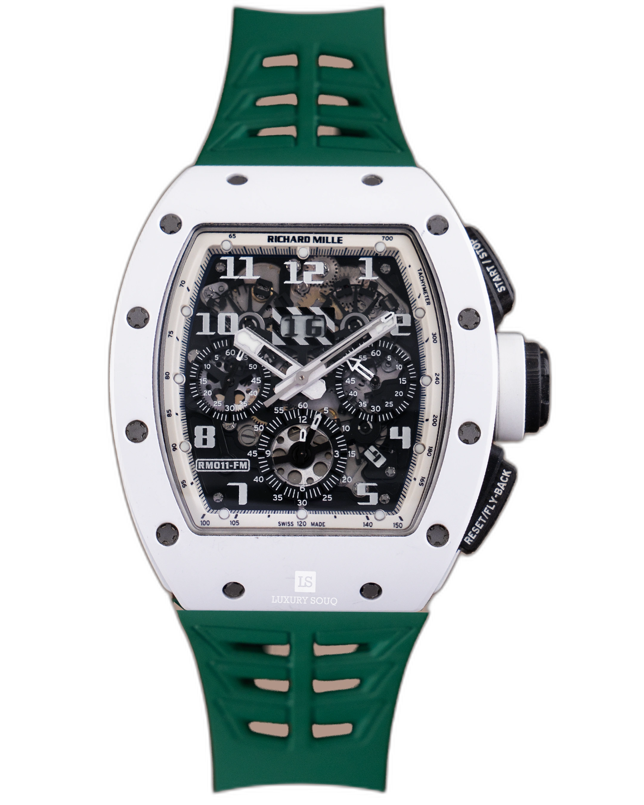 Richard Mille RM 011 FM 'White Ghost' White Ceramic - Limited to 30 pieces