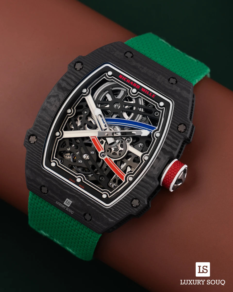 Richard Mille RM 67-02 Sebastien Ogier Carbon TPT Automatic Skeleton Dial