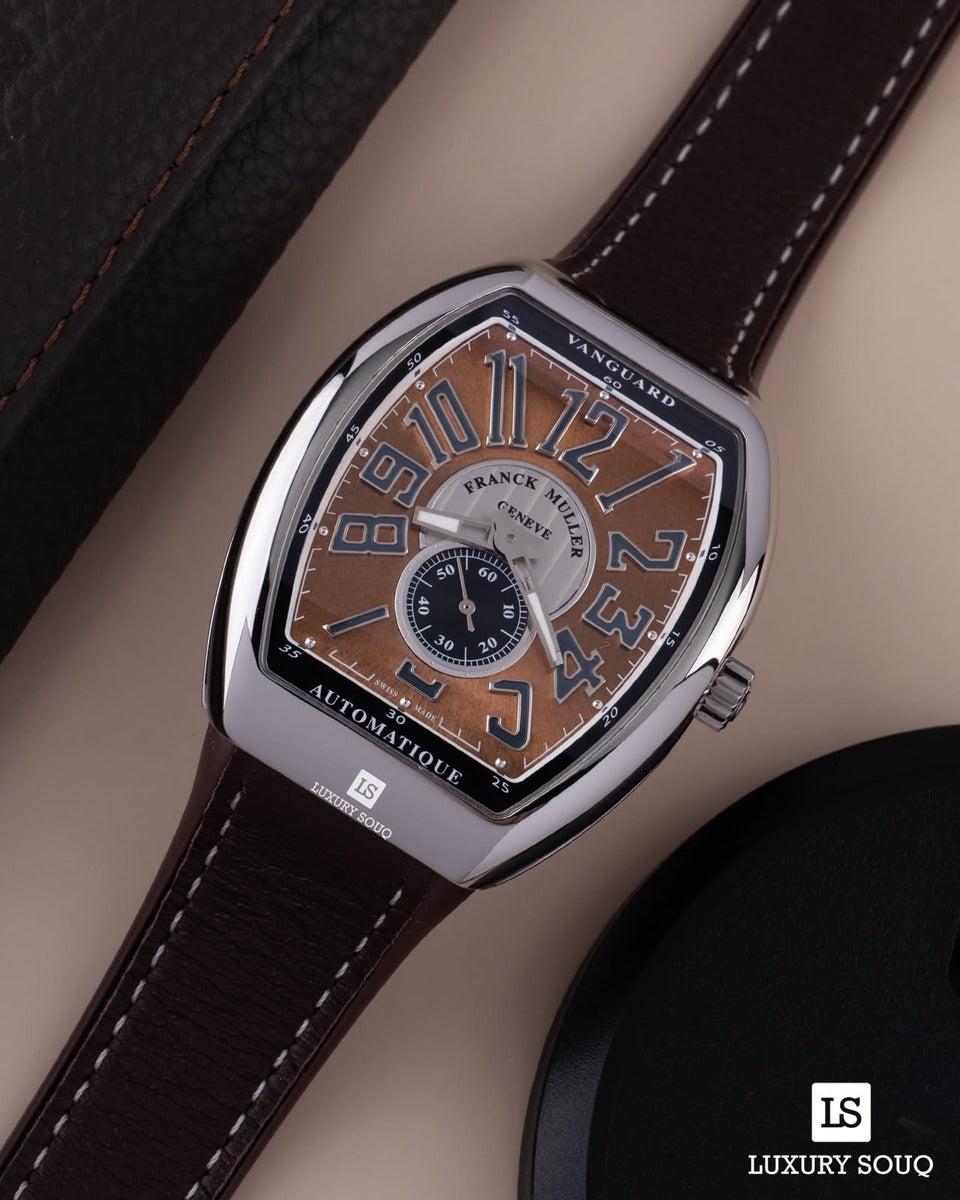 Franck Muller Vanguard Automatique Slim Vintage V 41 S S6 AT FO VIN AC.BN