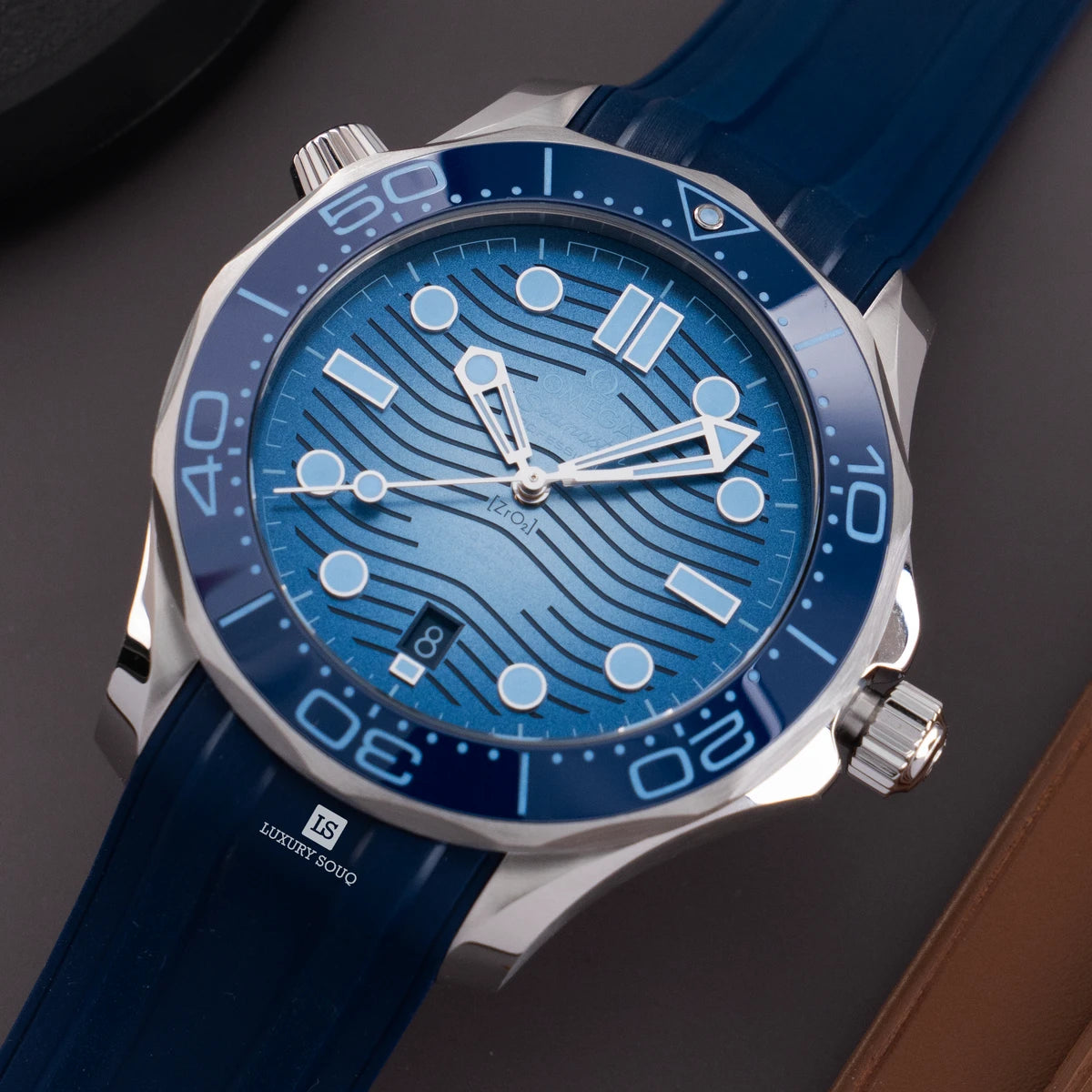 Omega Seamaster Diver 300M Co-Axial Master Chronometer 42mm Blue Dial 210.32.42.20.03.002
