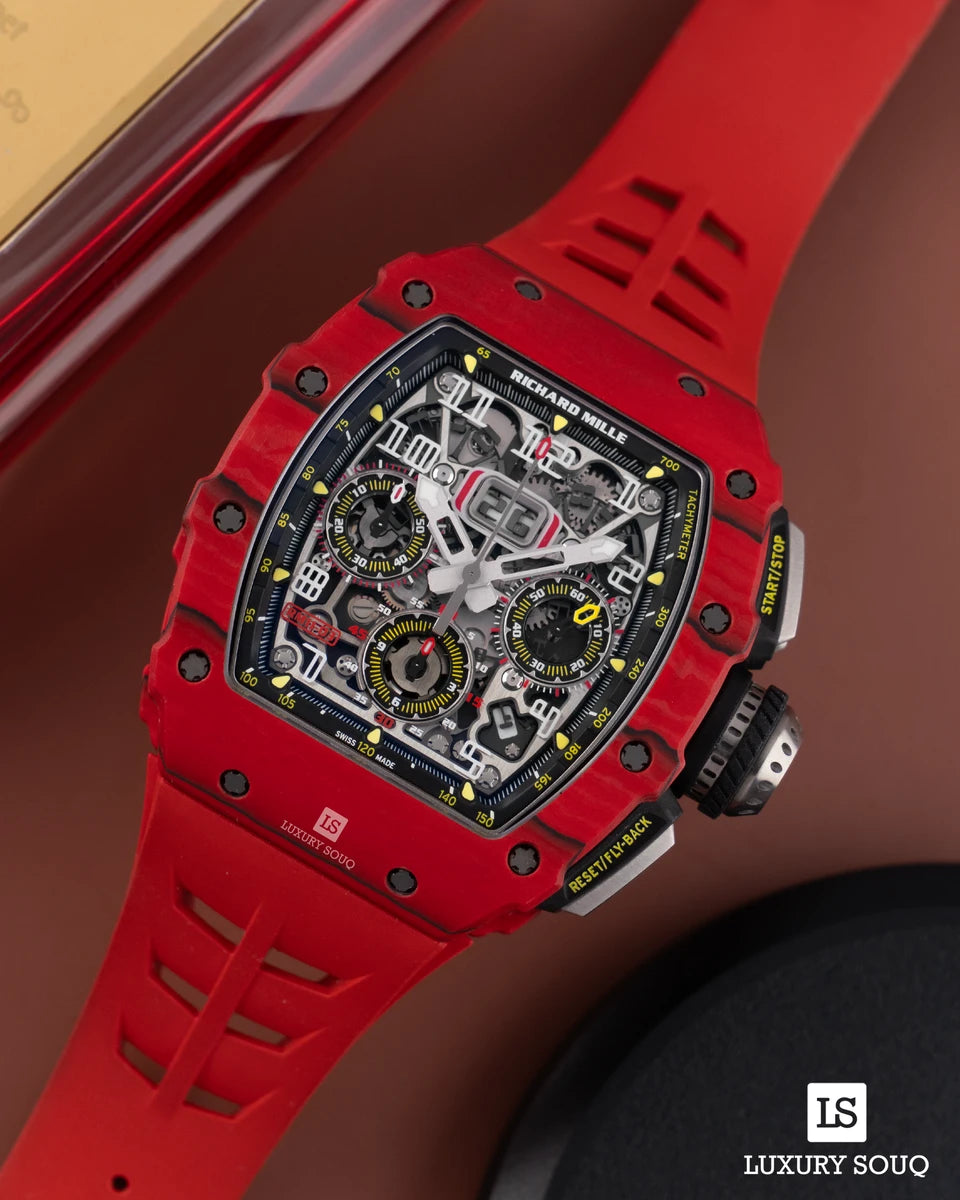 Richard Mille RM11-03 FQ Red Quartz Automatic Flyback Chronograph
