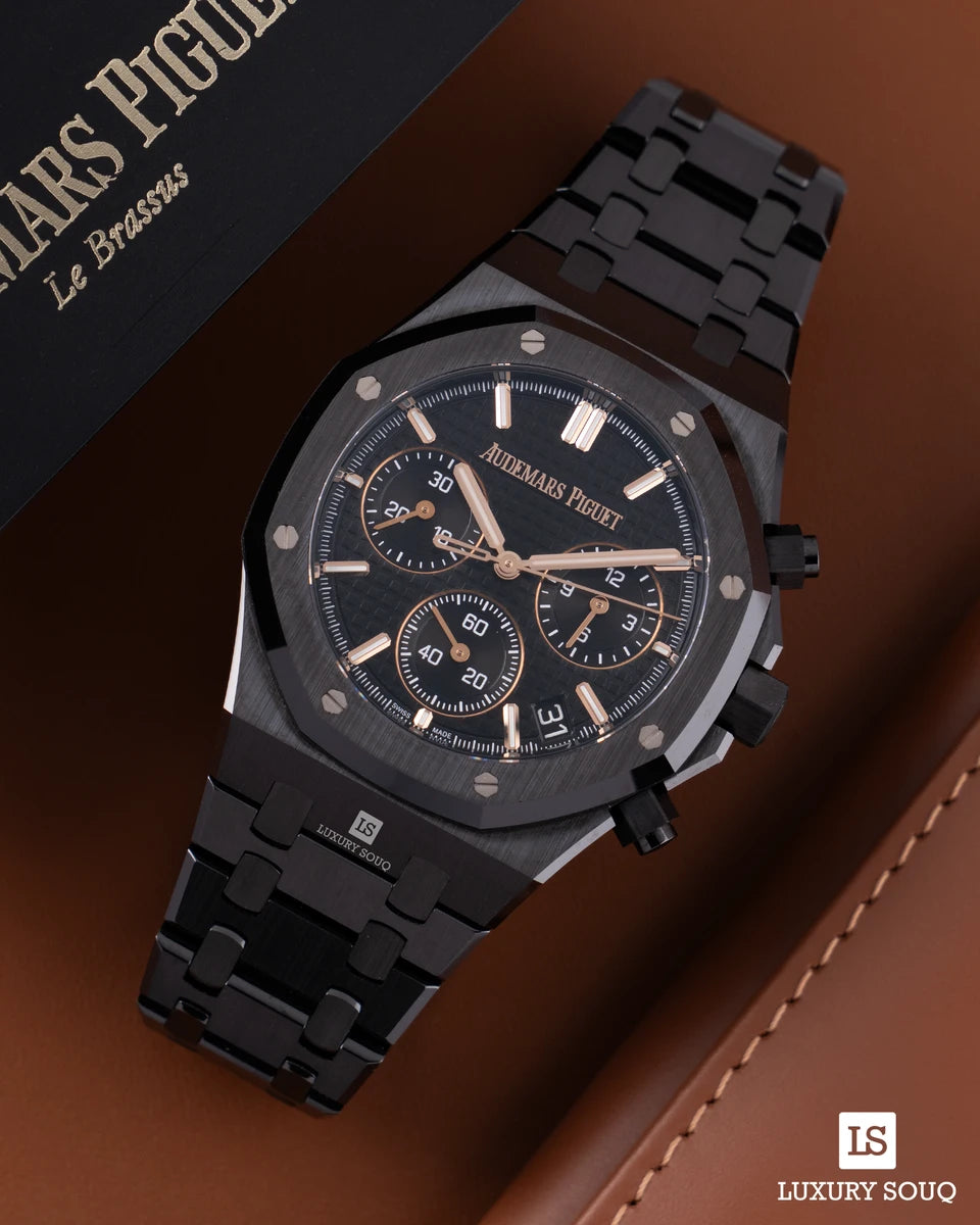 Audemars Piguet Royal Oak 26240CE.OO.1225CE.02 Black Ceramic 41mm Black Dial Men's Watch