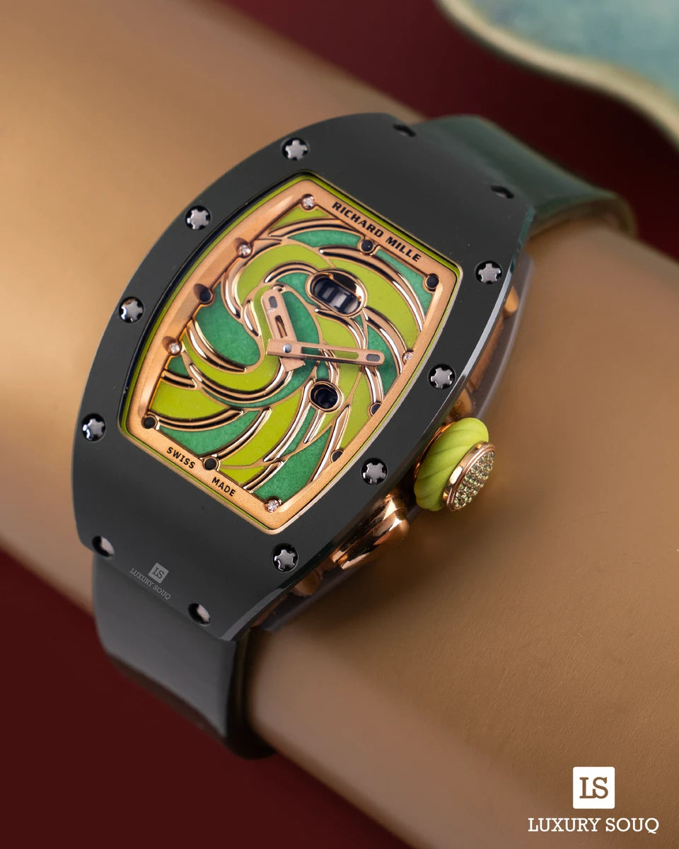 Richard Mille Rm 37-01 Sucette Automatic Winding Bonbon Green Dial