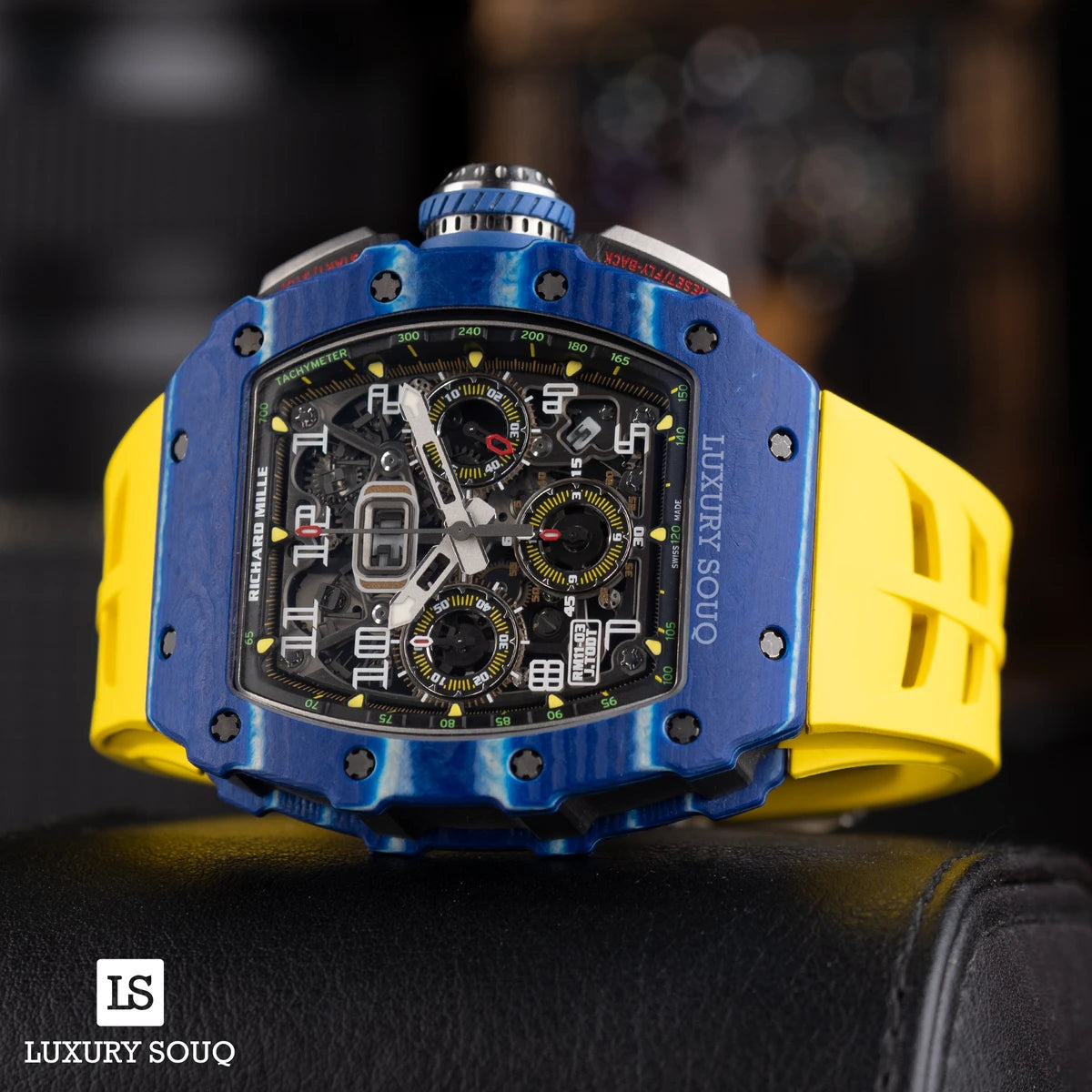 Richard Mille RM11-03 CA FQ Jean Todt 50th Anniversary Skeleton Dial