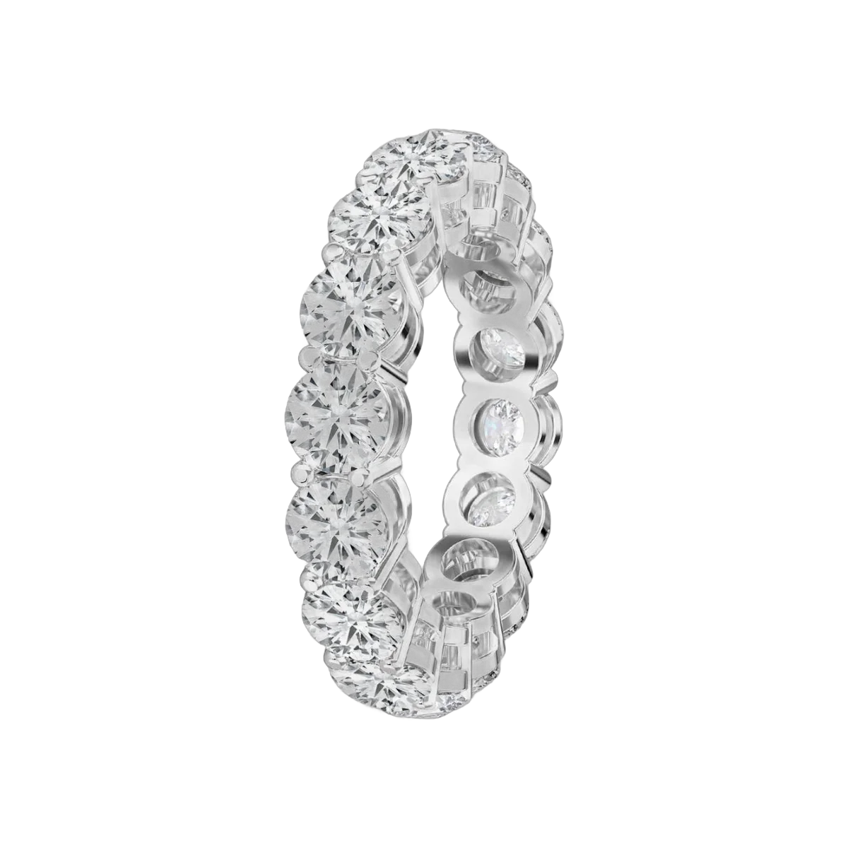 RD. Eternity Band-30 Pointer- 4.91 CTS-HRD-E-F/VVS-VS,91930R,Total Wt - 5.52gm