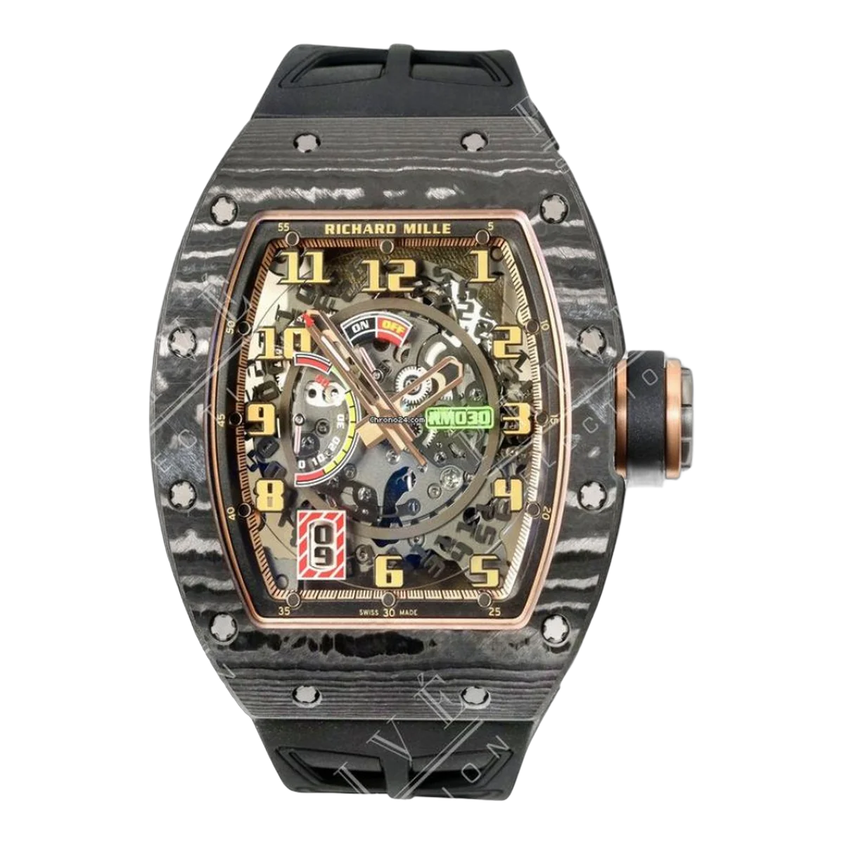 Richard Mille Rm 030 Carbon Boutique Edition Limited 50 Pcs Men's Watch