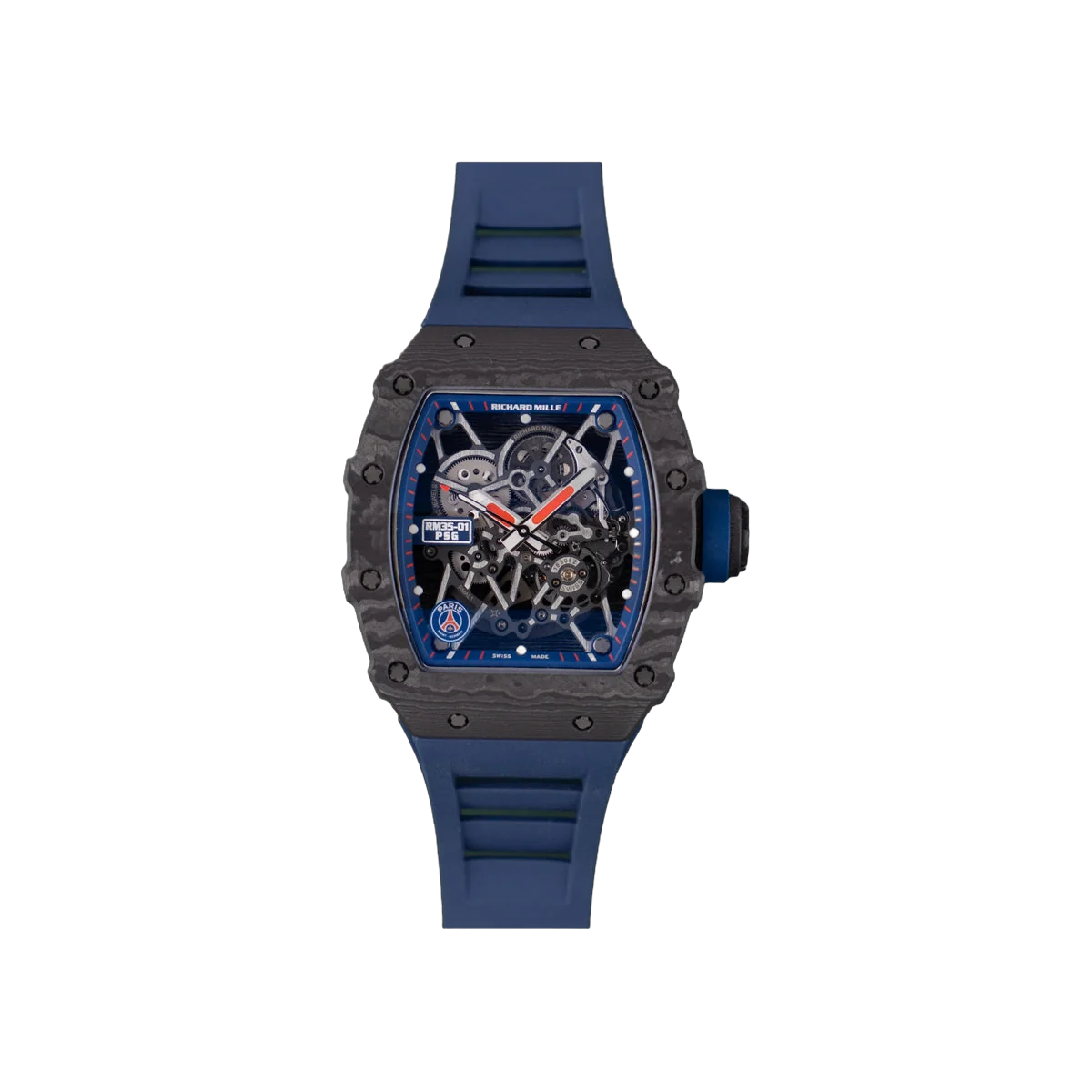 Richard Mille RM 035-01 Carbon Paris Saint-Germain PSG Special Edition Men's Watch