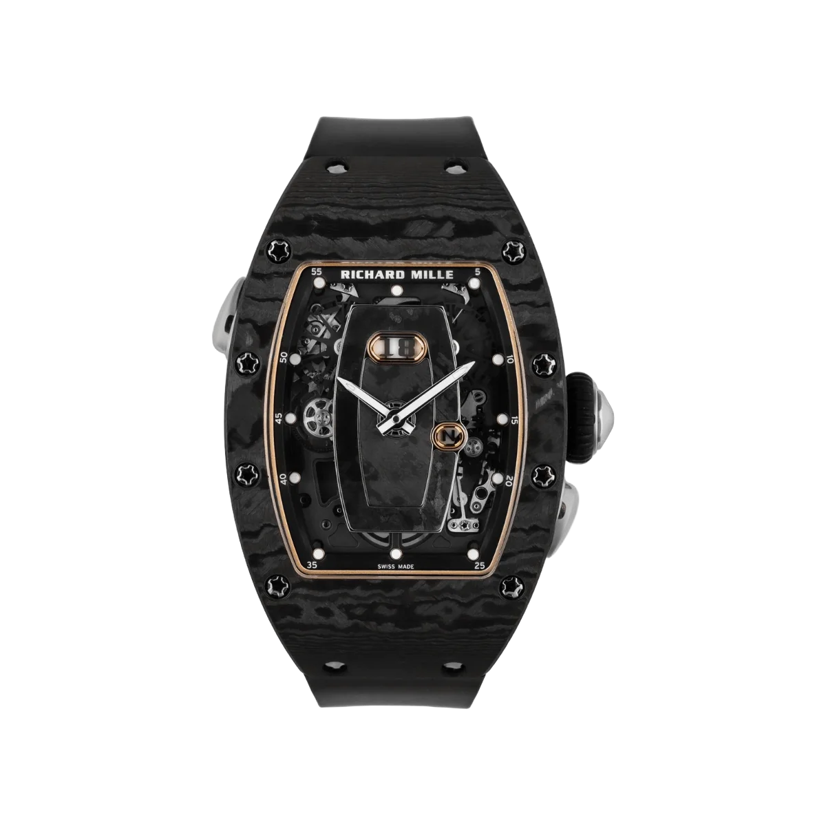 Richard Mille RM 037 TI-CA Automatic All black Carbon TPT Dial
