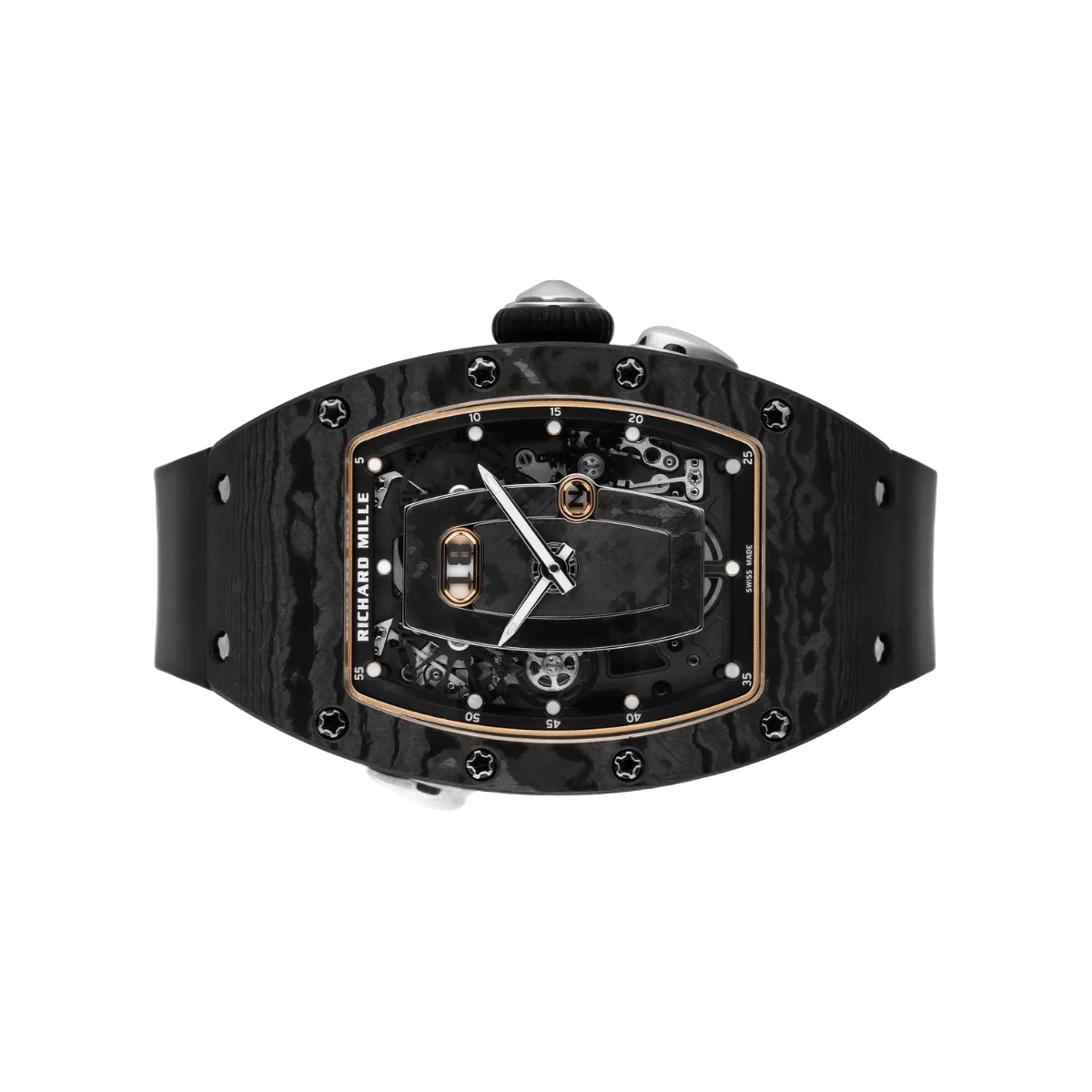 Richard Mille RM 037 TI-CA Automatic All black Carbon TPT Dial – additional product photo 6