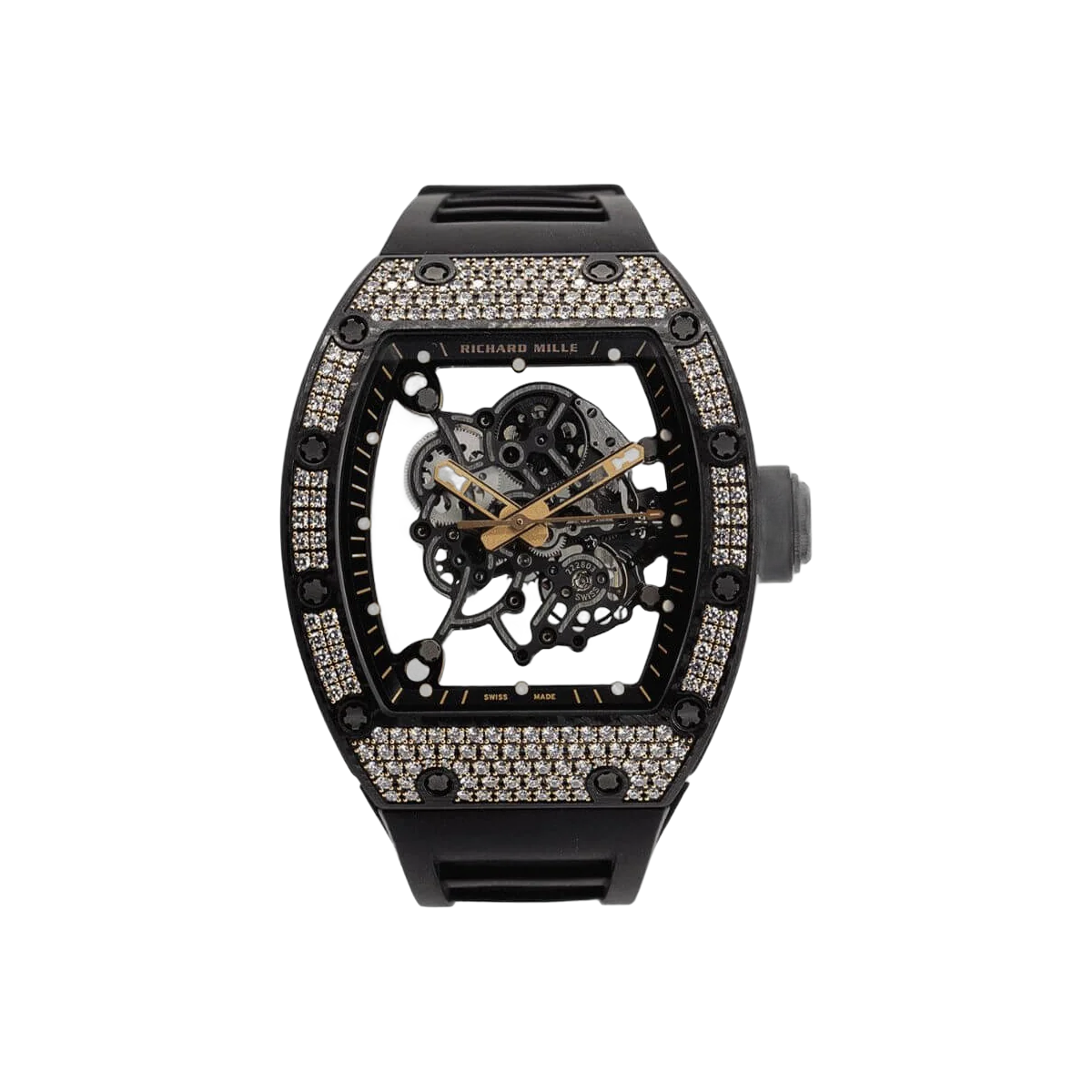 Richard Mille RM 055 RG CA TPT Bubba Watson Diamond Set Black Edition