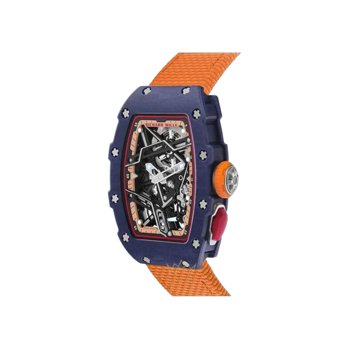 Richard Mille Rm 07-04 Navy Blue Automatic Sport Quartz Tpt Skeleton Dial – additional product photo 3