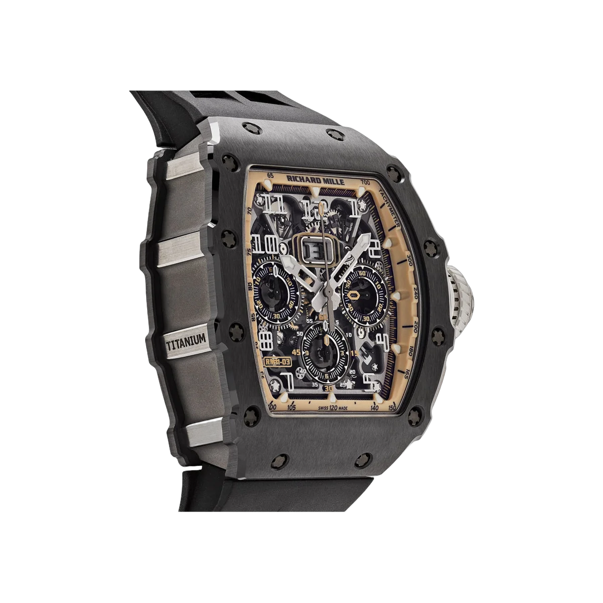 Richard Mille RM 11-03 Last Black Edition Automatic Flyback Chronograph Black Ceramic 50mm Men's Watch – additional product photo 3