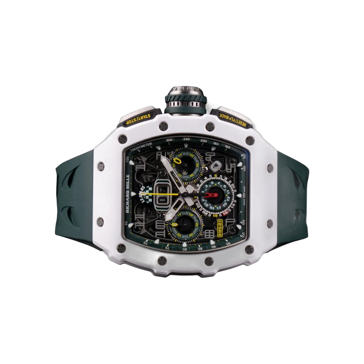 Richard Mille RM 11-03 Le Mans Classic White Carbon Ceramic Skeleton Dial 40mm Men's Watch – additional product photo 2