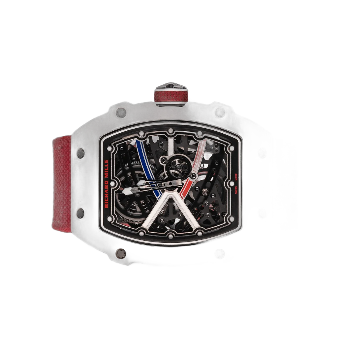 Richard Mille RM 67-02 CA-FQ Alexis Pinturault White Carbon TPT 38.7mm Skeleton Dial Unisex Watch – additional product photo 2