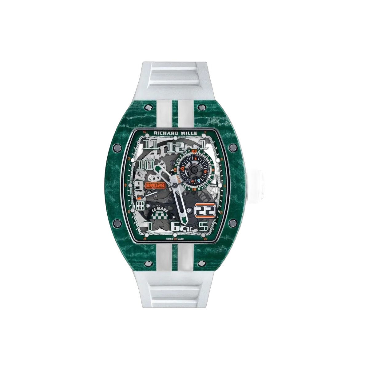 Richard Mille RM029 FQ Green And White Le Mans Classic Automatic Winding Limited Edition
