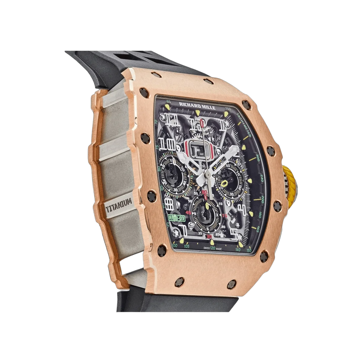 Richard Mille Rm11-03 RG Automatic Flyback Chronograph Titanium 18K Rose Gold – additional product photo 3