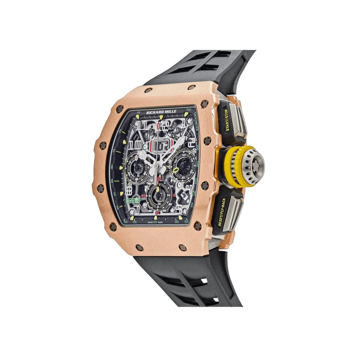 Richard Mille Rm11-03 RG Automatic Flyback Chronograph Titanium 18K Rose Gold – additional product photo 4