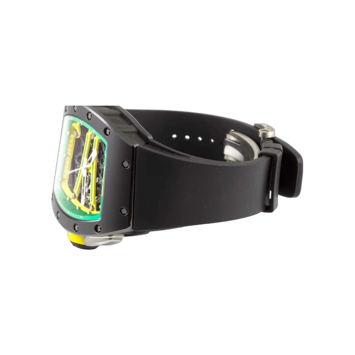 Richard Mille RM61-01 Yohan Blake The Beast 2 In Green & Yellow Skeleton Dial – additional product photo 3