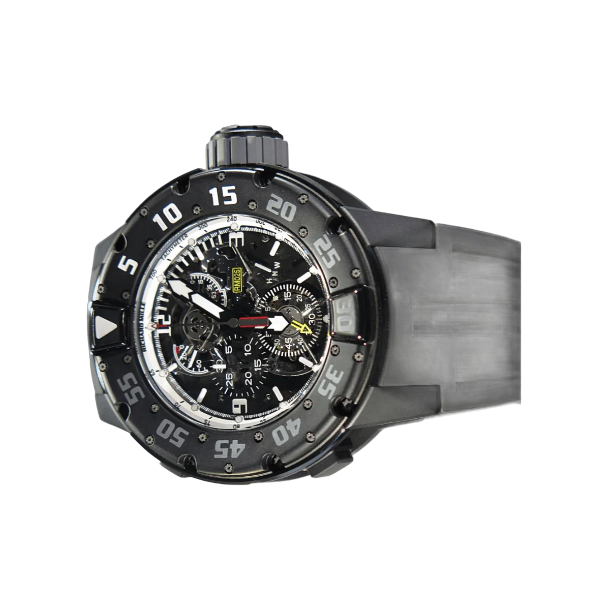 Richard Mille Tourbillon RM025 AN CA TI Chronograph Diver 49.7mm Black Dial Mens Watch – additional product photo 3