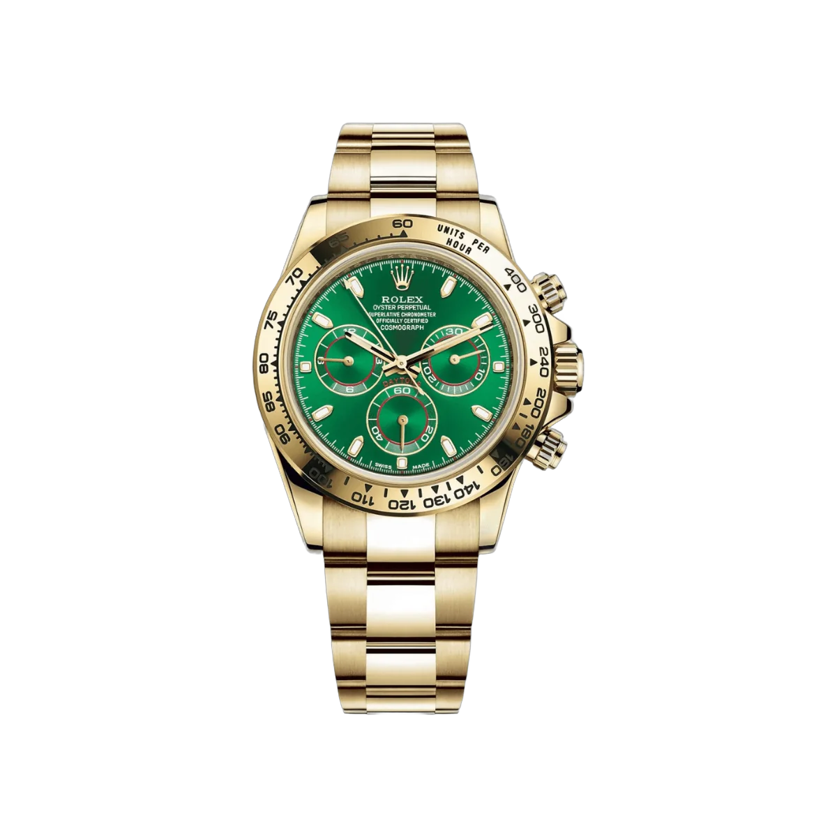 Rolex Cosmograph Daytona 116508 Green John Mayer Oyster Perpetual 40mm Mens Watch