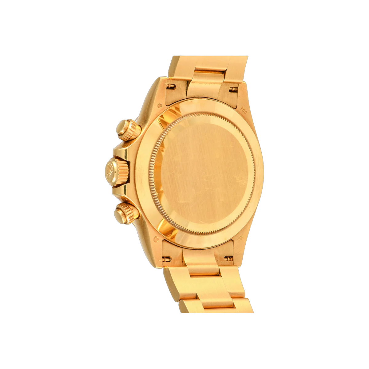 Rolex Cosmograph Daytona 116568BR Yellow Gold 40mm Baguette Diamond Bezel & Champagne Dial Men's Watch – additional product photo 3