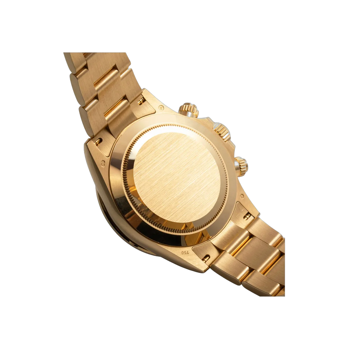 Rolex Cosmograph Daytona 116578SACO Yellow Gold Baguette-Cut Orange Sapphires Bezel 40mm Mother-of-Pearl Dial Unisex Watch – additional product photo 4