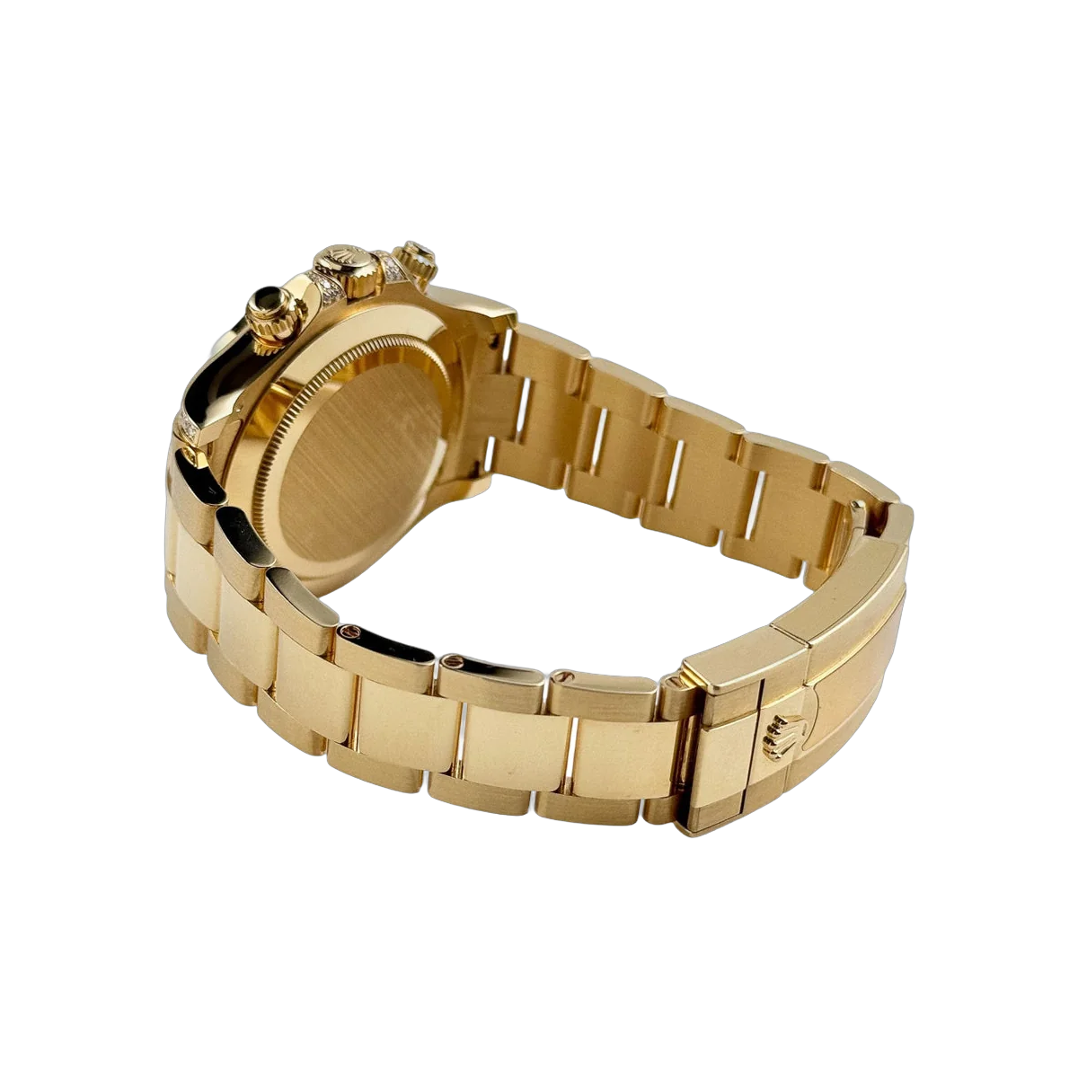Rolex Cosmograph Daytona 116598TBR Eye of the Tiger Yellow Gold Diamond Bezel 40mm Men's Watch – additional product photo 6