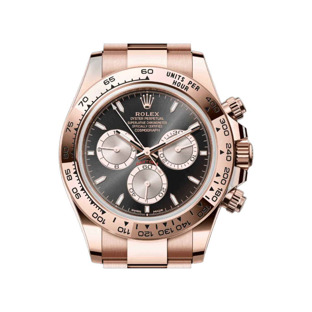 Rolex Cosmograph Daytona 126505-0001 Pink Gold Case Black Dial – additional product photo 2