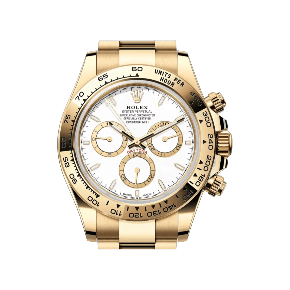 Rolex Cosmograph Daytona 126508-0001 18k Yellow Gold White Dial – additional product photo 3