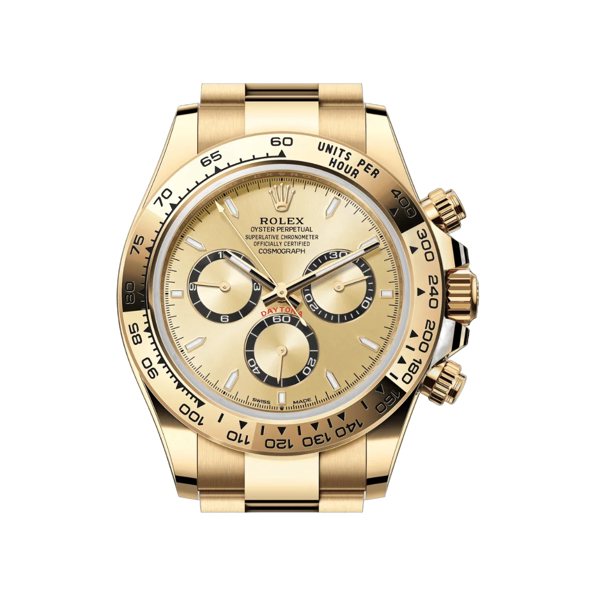 Rolex Cosmograph Daytona 126508-0005 18k Yellow Gold Bezel Golden Dial – additional product photo 3
