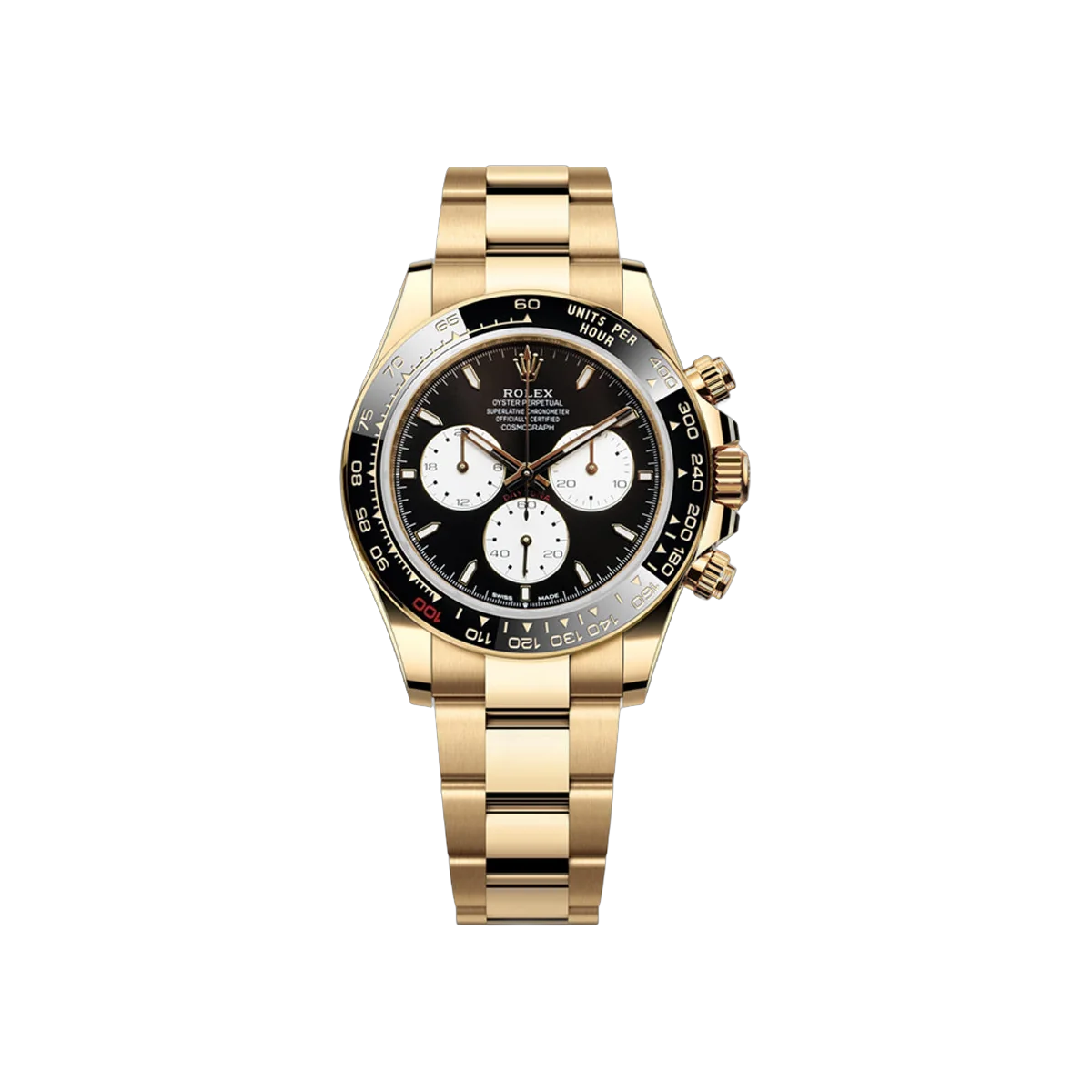 Rolex Cosmograph Daytona Le-Mans 126528LN-0001 Yellow Gold 40mm Black Dial Men's Watch