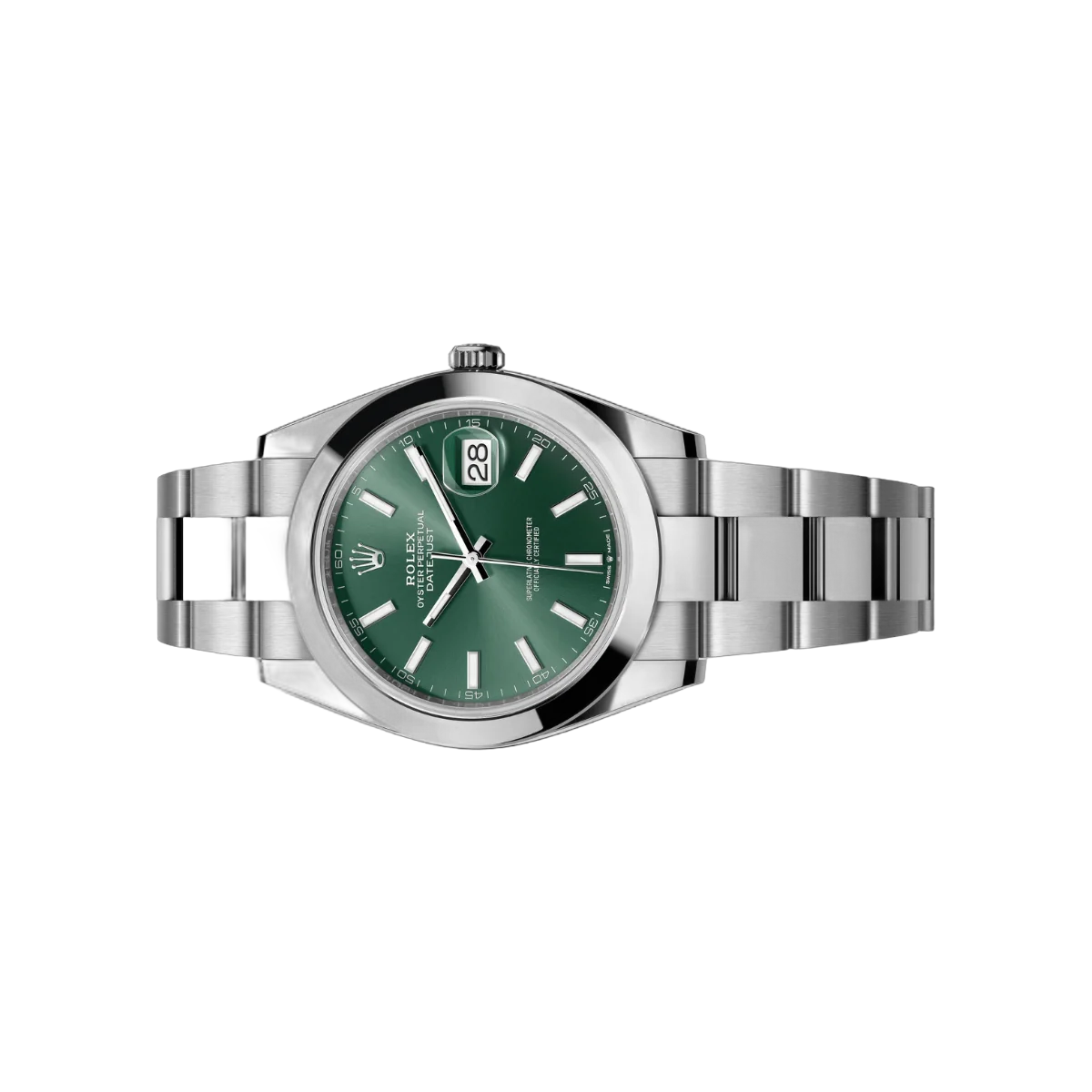 Rolex Datejust 126300-0019 Oyster Perpetual 41mm Mint Green Dial Mens Watch – additional product photo 2