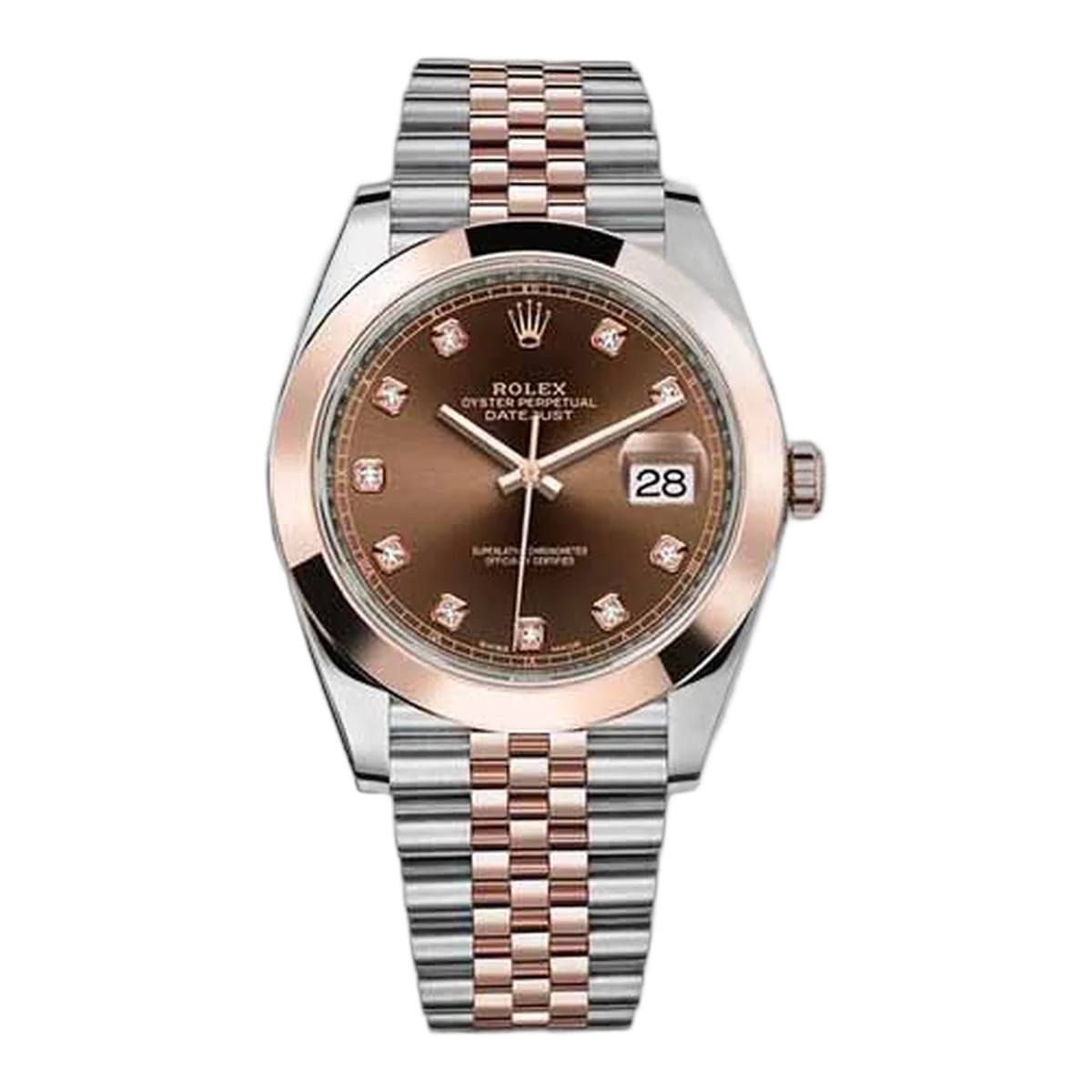 Rolex Datejust 126301 CHODJ Stainless Steel & 18Kt Rose Gold 41Mm Men's Watch
