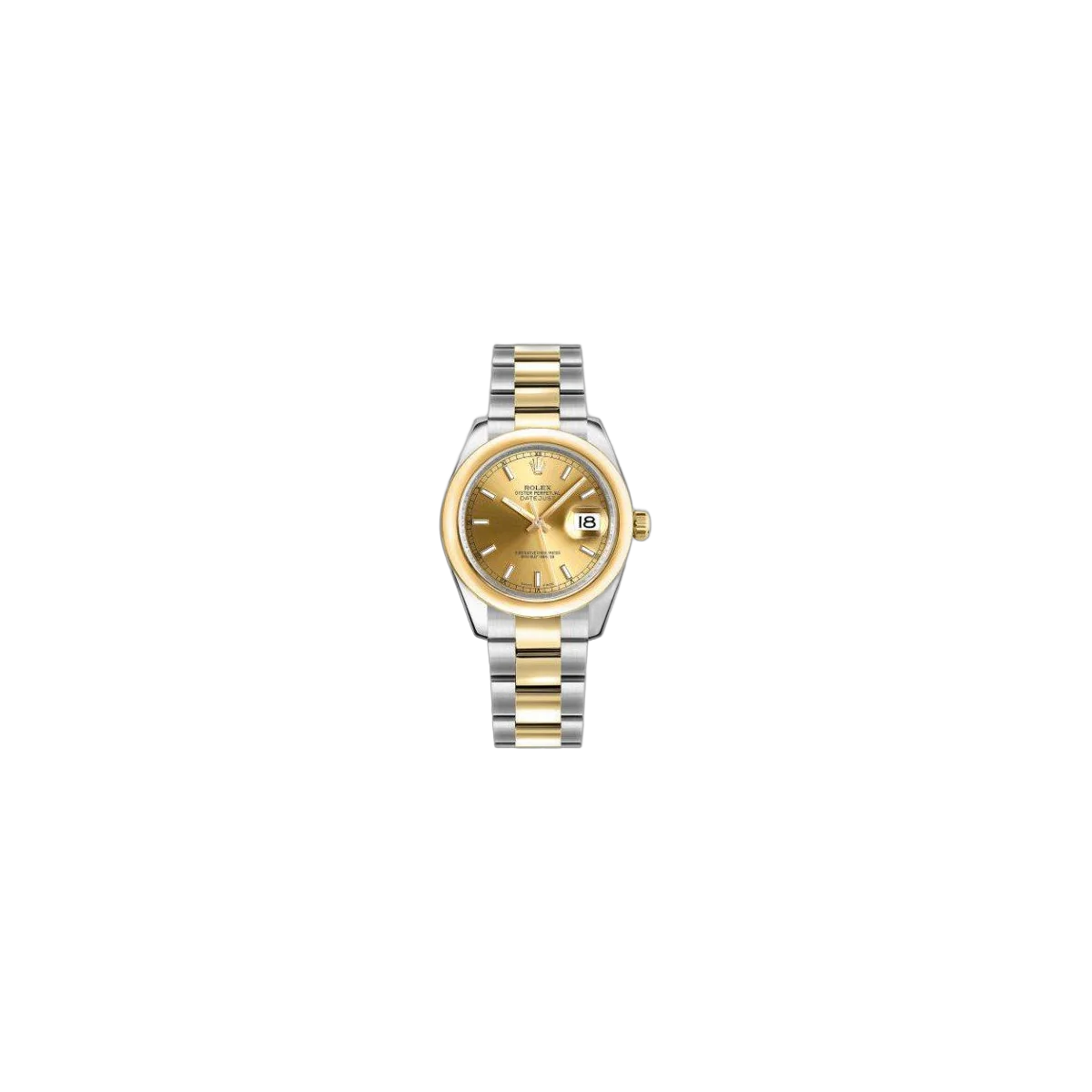 Rolex Datejust 18Kt Yellow Gold 31Mm Ladies Watch