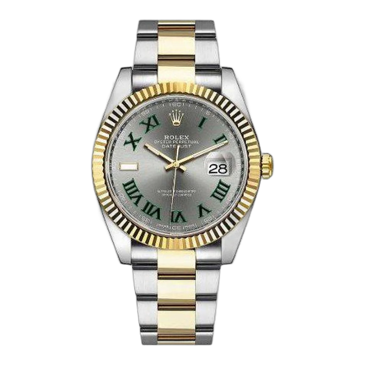 Rolex Datejust 18Kt Yellow Gold & Stainless Steel 41Mm Men's Watch