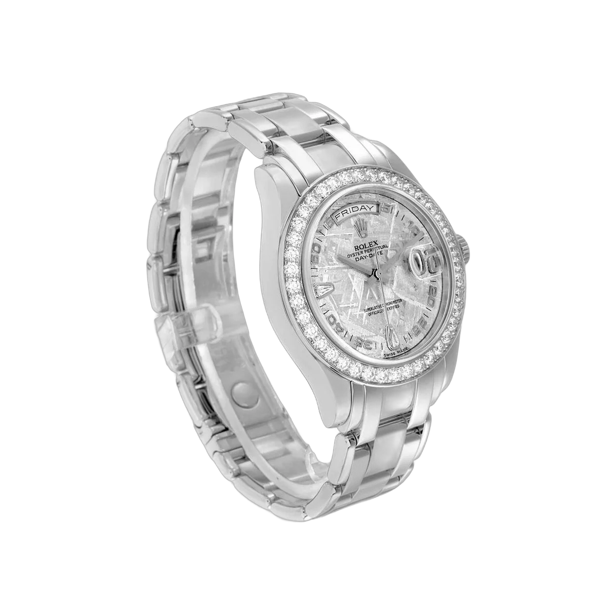 Rolex Day-Date 18946 Platinum 39mm Meteorite Dial Men's Watch – additional product photo 2