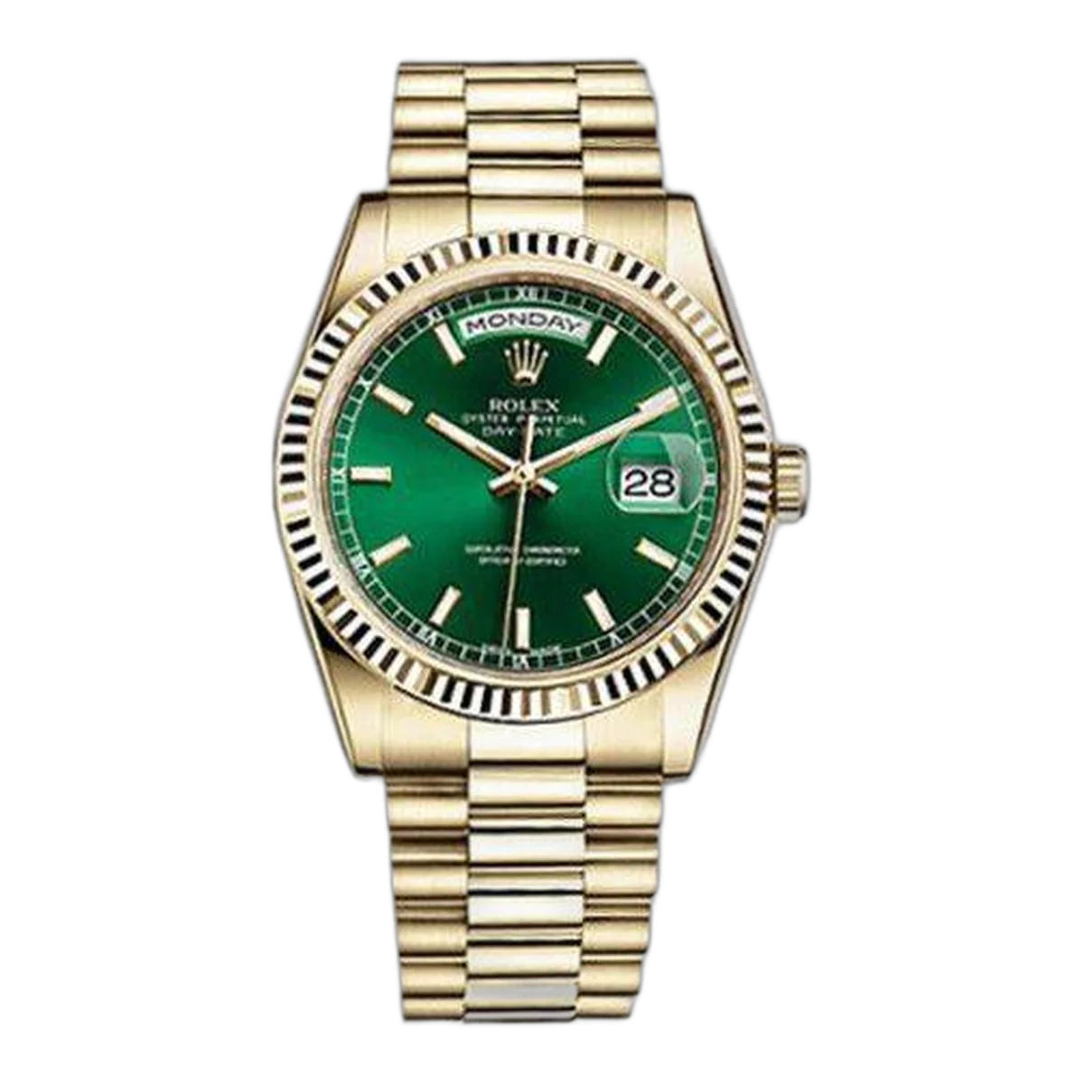 Rolex Day Date 18Kt Yellow Gold 36Mm Unisex Watch