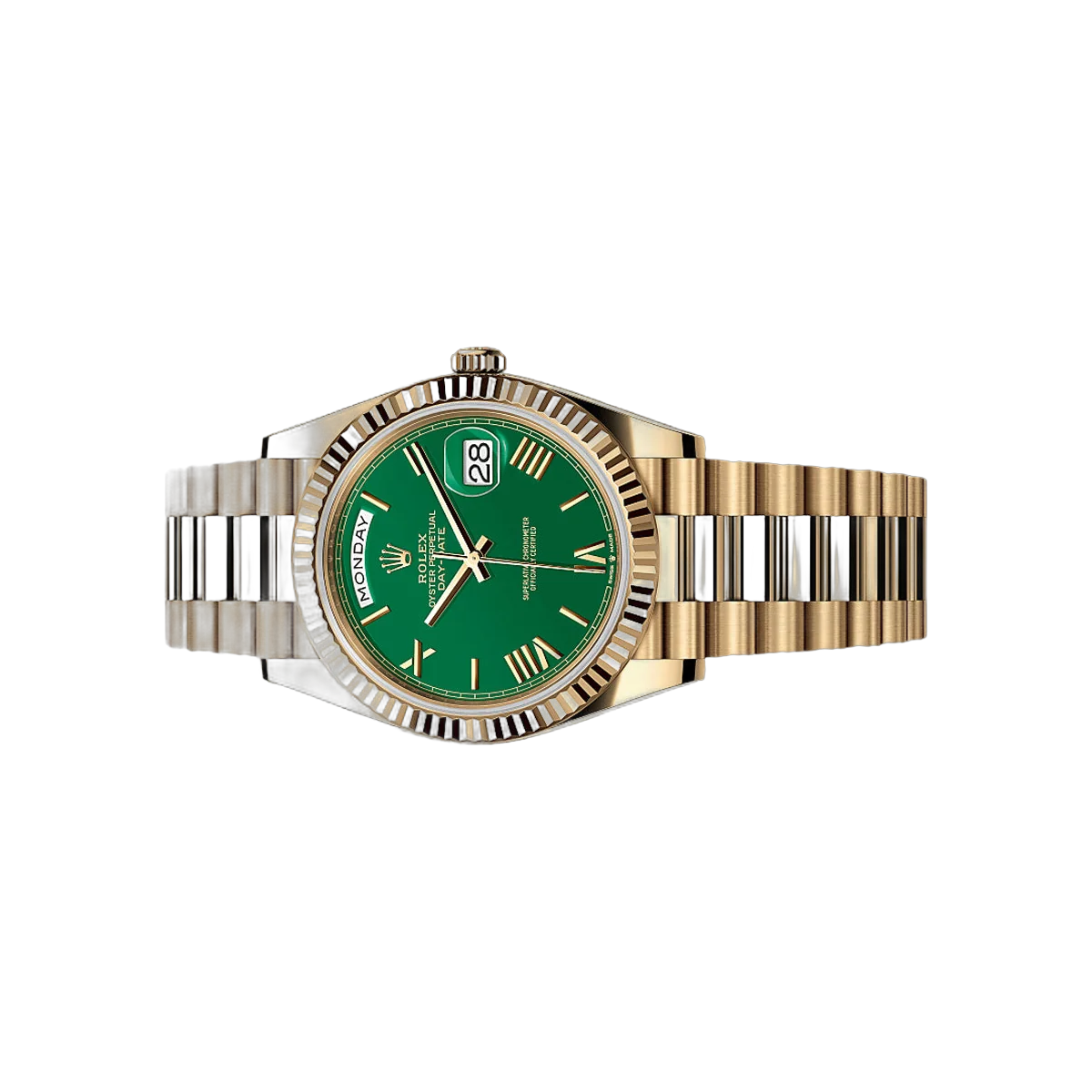 Rolex Day-Date 228238-0061 Yellow Gold 40mm Green Dial – additional product photo 2
