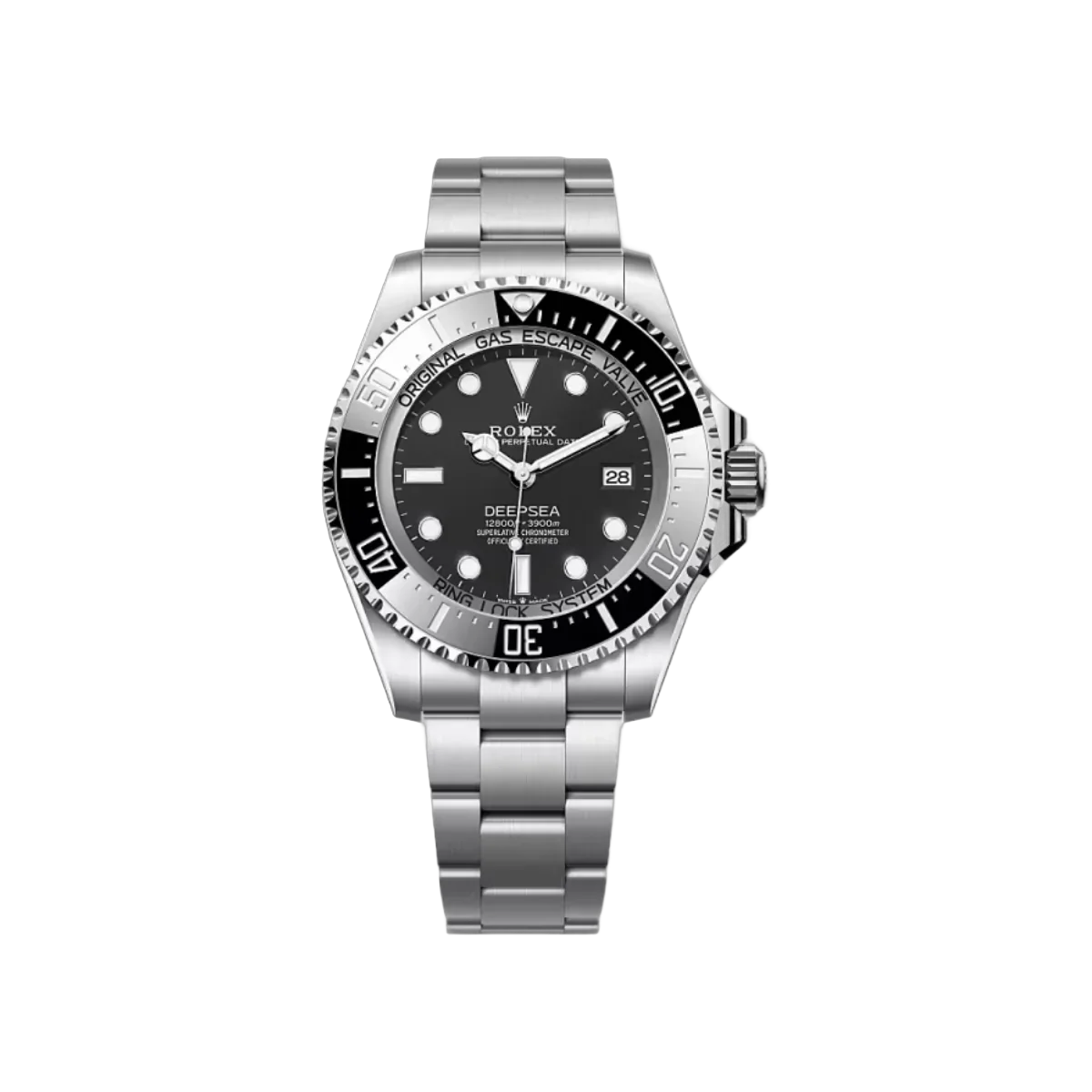Rolex Deepsea 136660-0006 Oystersteel Intense Black Dial 36mm Men’S Watch